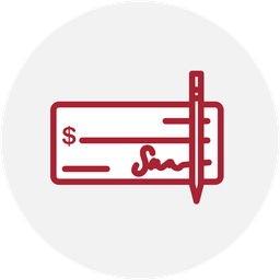 Written Check Icon