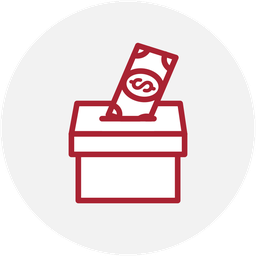 One Time Donation Icon